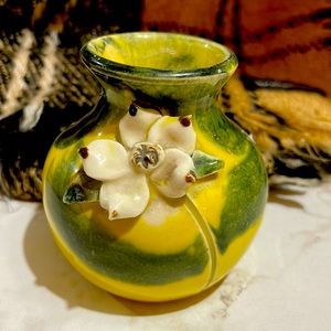 Ineke Bud vase. Lovely pottery vase about 3 inches high.